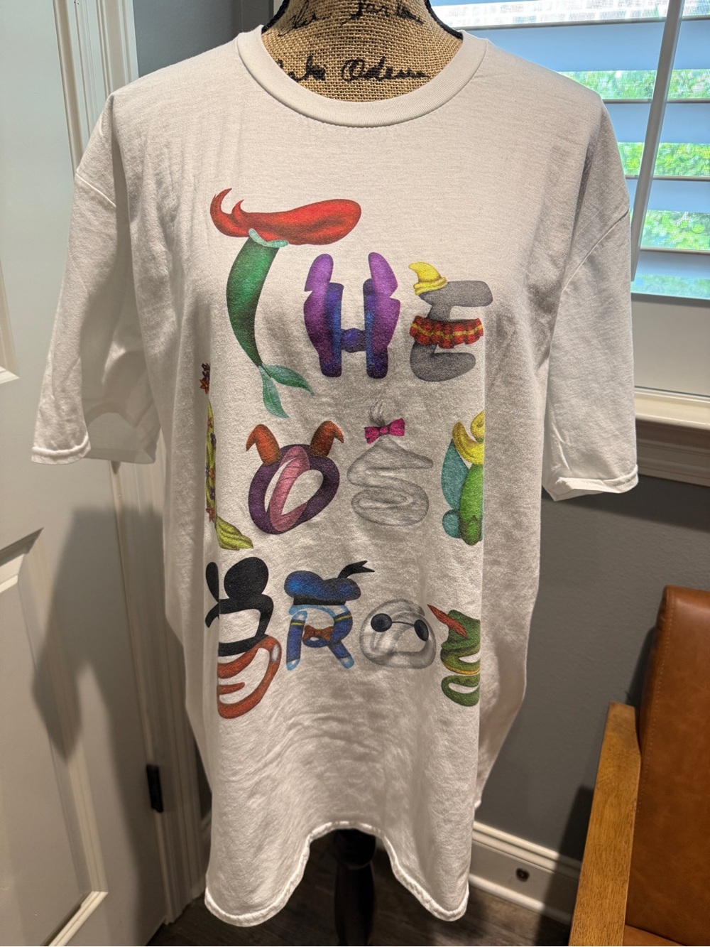 The Lost Bros Disney Character Logo Unisex Tee